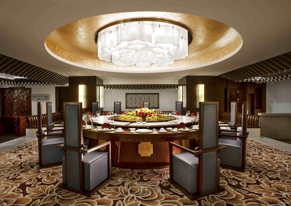 贵阳五星级酒店设计酒店餐厅装修报价清单-水木源创设计