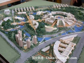 湖南师范大学规划模型-钟质彬的设计师家园-学校