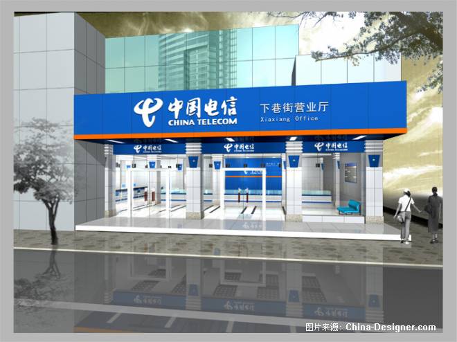 营业厅门头-龙的设计师家园-专卖展示店
