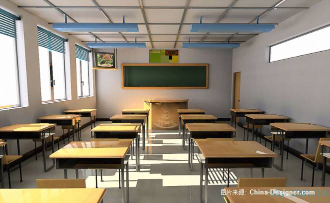 教室-石彬煜的设计师家园-学校室内设计一般图片