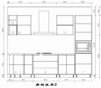 厨柜立面图-张化平的设计师家园-厨柜立面