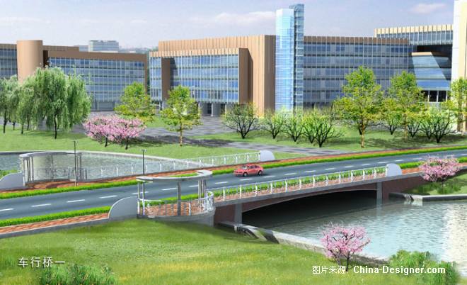 上海某大学新校区桥梁景观设计-李道楷的设计师家园-学校