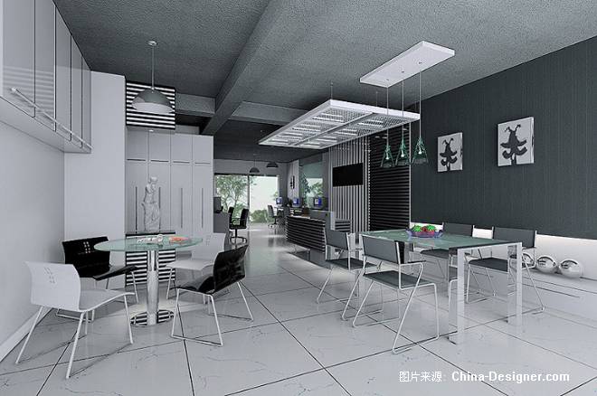 某办公室效果图-葛杨的设计师家园-办公楼