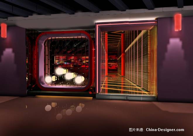酒吧入口-赵桐的设计师家园-歌舞迪厅