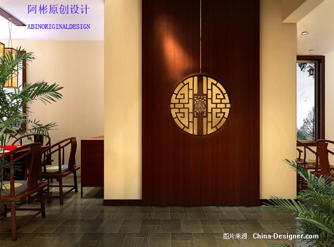 《众口易调的新中式》abod阿彬原创设计北京香山清琴330平中式风格