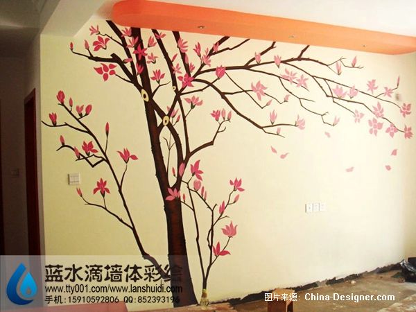 墙体彩绘公司的设计师家园-北京墙体彩绘,亚运村墙体彩绘,北京手绘