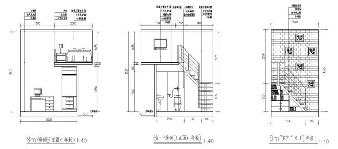 安乐窝loft立面图