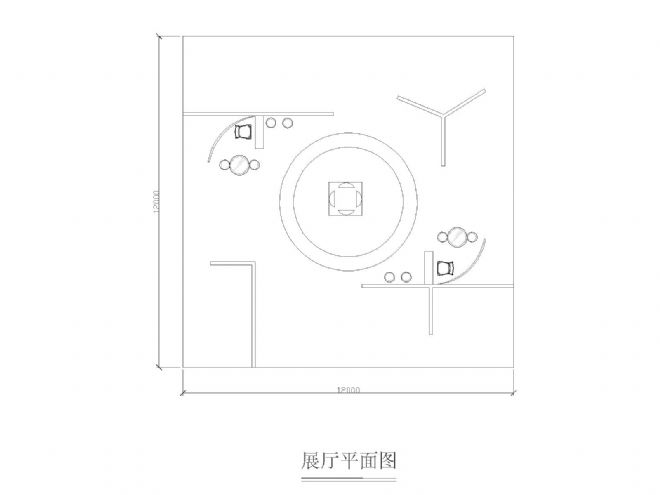 展厅平面图