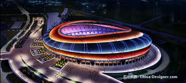 山西体育中心-任见的设计师家园-现代,200万以上