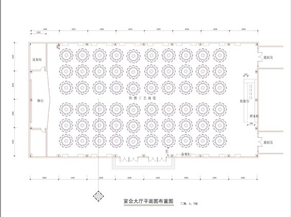 宴会厅平面11-model