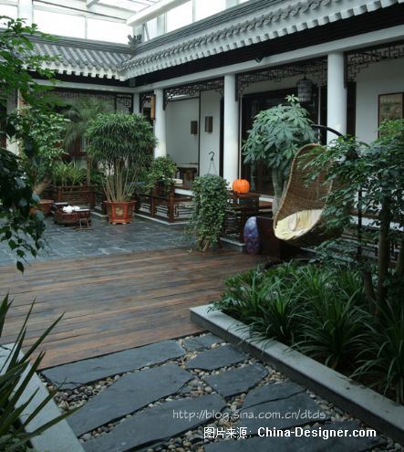 北京福山寿海康年别墅-四合院室内外设计-陈大为的设计师家园-沉稳