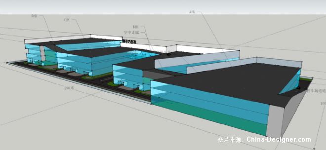 海江作品：小型汽车城整体规划-池海江的设计师家园-黑色,办公室