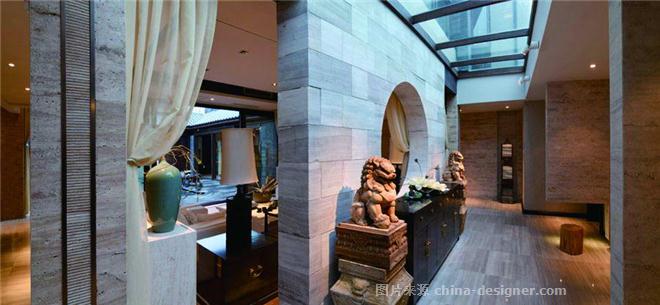 成都中国会馆C型样板间-周勇的设计师家园-新中式,别墅样板间