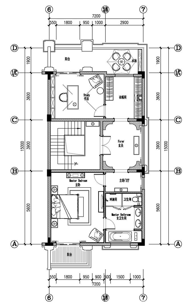 合肥联排别墅新古典样板房-谢瑞雪的设计师家园-新古典主义,欧式,别墅样板间