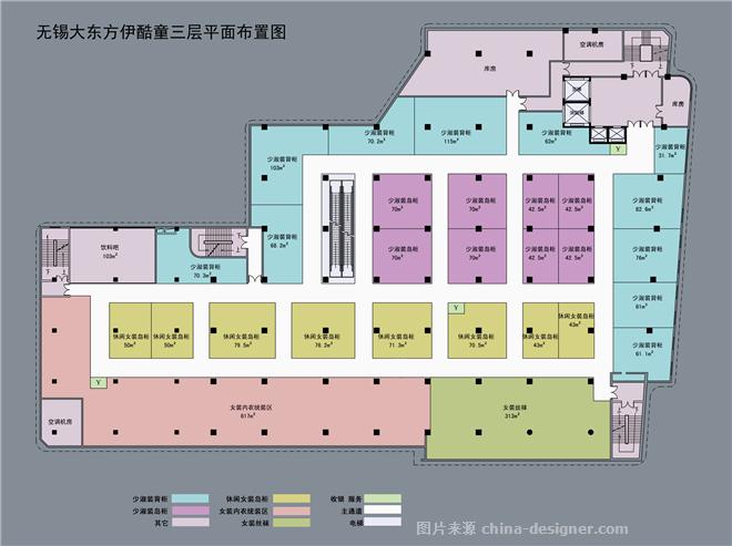 无锡大东方伊酷童-陶磊的设计师家园-现代,商场/百货大楼/卖场