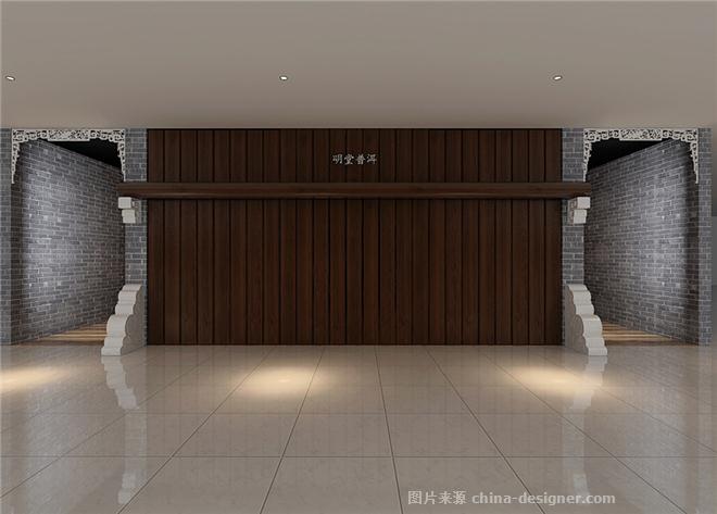 明堂普洱-裴啸的设计师家园-新中式,沉稳庄重,后现代主义,展览空间