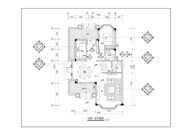 阳西御景湾a户型别墅-老 潘的设计师家园:::老潘室内