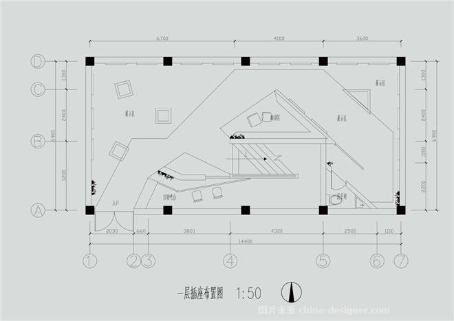 研——艺术家会所设计-肖娅星的设计师家园-画廊,展览空间