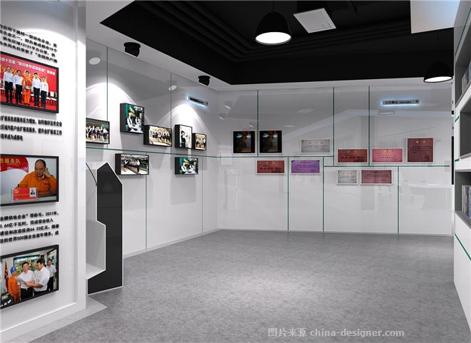 企业多功能展厅-蓝山的设计师家园-现代简约,展厅
