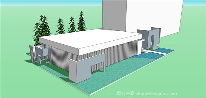 某城市规划展览馆建筑外观初步概念设计-徐玉磊的设计师家园-展览空间