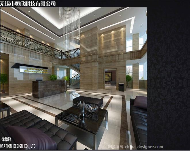 无锡恒欣科技办公楼部分-徐德锋的设计师家园-沉稳,现代简约,办公楼