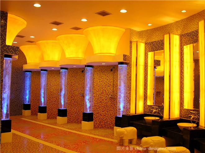 国家级优秀奖-罗马浴场01-张东宝的设计师家园-现代欧式,洗浴