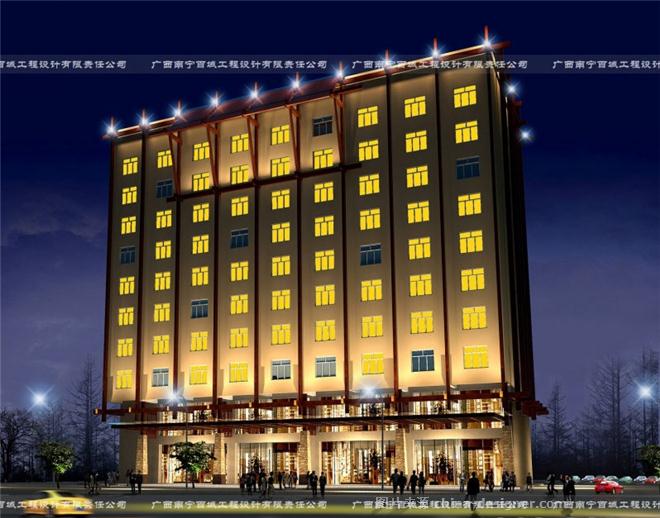美航国际大酒店(四星级)-刘柱华的设计师家园-新中式,商务酒店