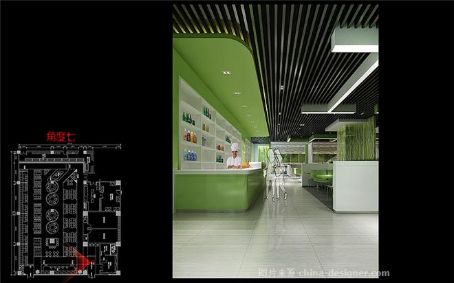 速宝快餐-省医营养餐厅-万泉智的设计师家园-现代简约,快餐厅