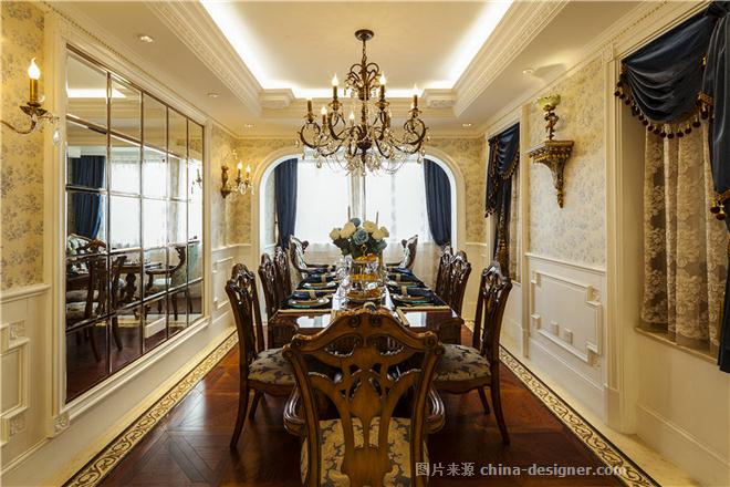 南京凤凰熙岸复式样板房-谢瑞雪的设计师家园-古典欧式