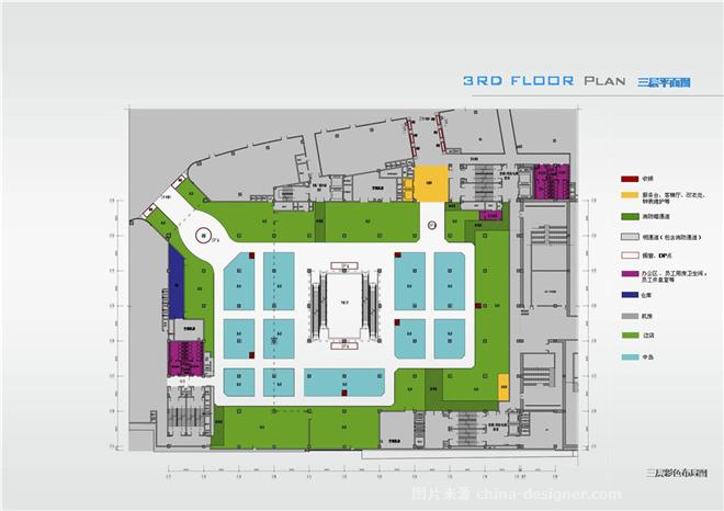 青岛李沧万达百货内装设计-郭磊的设计师家园-shoppingmall/购物中心