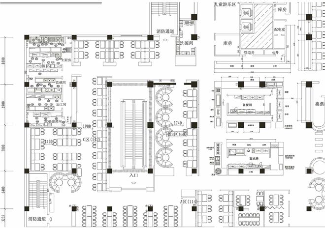 某韩式烤肉自助店-肖可可的设计师家园-现代简约,烧烤店,韩国料理