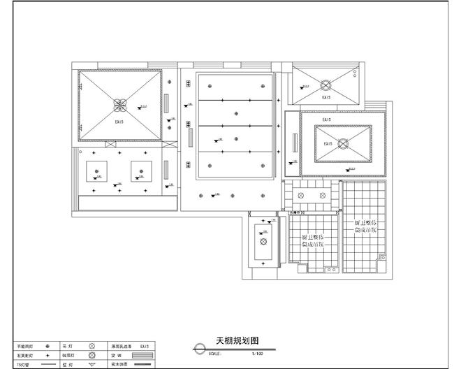 天棚布置图