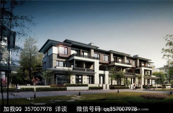 联排别墅设计案例-室内设计师93的设计师家园-庄园,空中别墅,叠拼别墅
