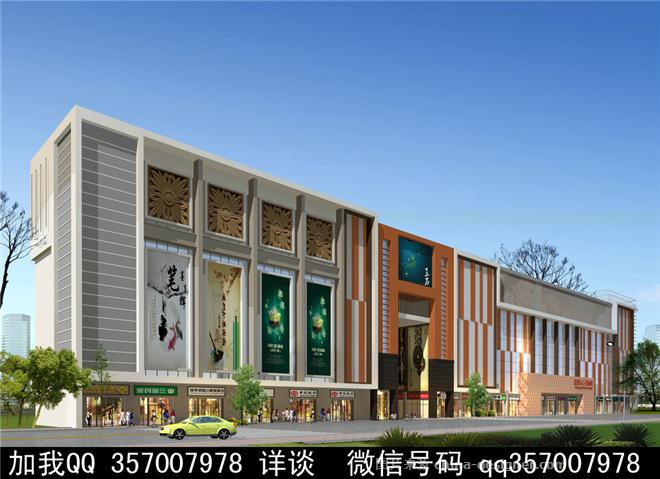 商场外墙效果图2副本