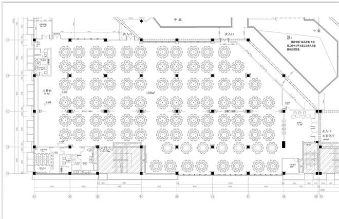 大宴会厅平面图-大宴会厅   副本