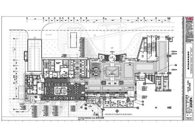 01_1层大堂大堂吧平面图
