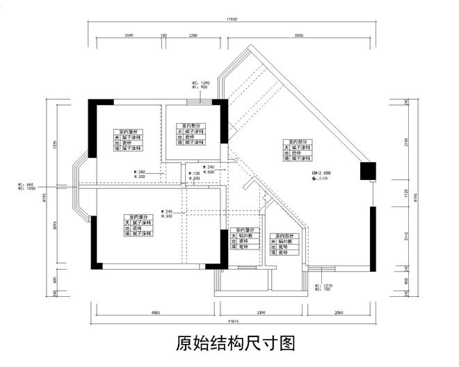 异形的房子-胡云谷的设计师家园-三居