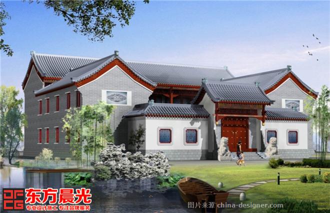 中式合院别墅装修设计钟灵毓秀-北京东方晨光装饰有限公司的设计师