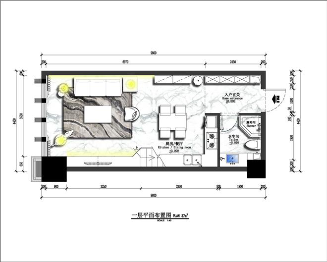 莆田博奥创客 单身公寓样板房-张初炼的设计师家园-soho,后现代主义