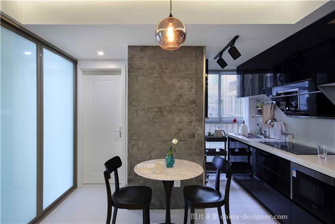 塔然塔建筑设计最新项目 上海多功能公寓-恩里克・塔然塔的设计师家园-两居,现代简约,闲静轻松,简约大气,奢华高贵,白色