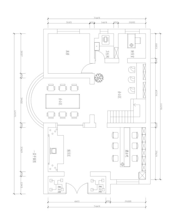 美渡半永久艺术培训办公楼-师发坤的设计师家园-其他 ,loft,其他风格