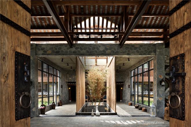 黄丝江边度假酒店-唐应强的设计师家园-商务酒店,传统中式,悠然见南山