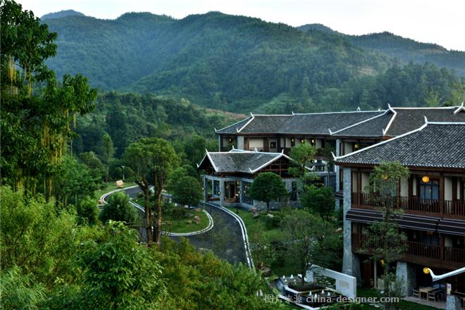 黄丝江边度假酒店-唐应强的设计师家园-商务酒店,传统中式,悠然见南山