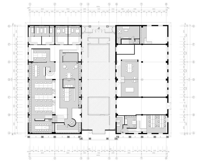 天津华惠安信建筑装饰设计研究院-王严的设计师家园-产业园区,办公区,现代简约,黄色,黑色,白色
