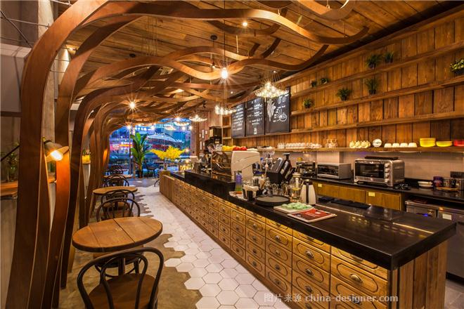 甘蓝咖啡鲲鹏路店-何牧的设计师家园-主题餐厅,混搭,闲静轻松,奢华高贵