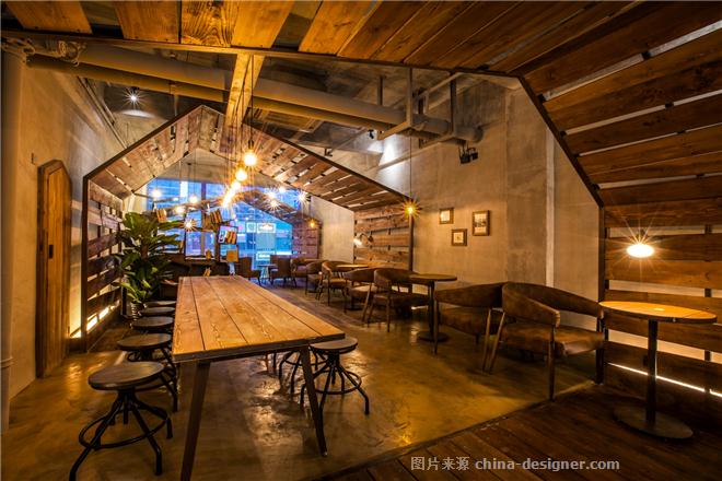 甘蓝咖啡鲲鹏路店-何牧的设计师家园-主题餐厅,混搭,闲静轻松,奢华高贵