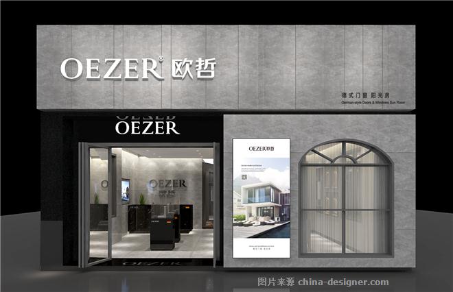 欧哲门窗海南三亚店-广州多吉装饰设计有限公司的设计师家园-展位