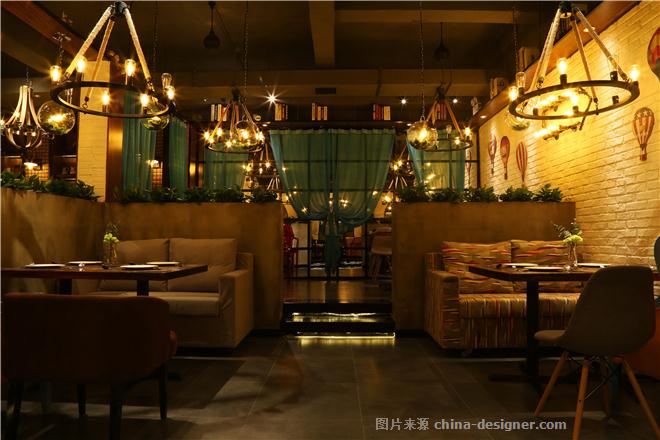 内蒙古·蜜岛工业风西餐厅设计-刘斌的设计师家园-西餐厅,其他风格