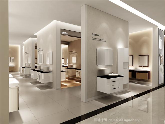 金牌卫浴江门展厅及办公室-广州多吉装饰设计有限公司的设计师家园
