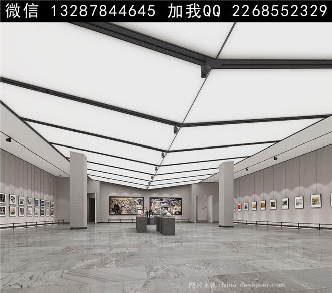 美术馆设计案例效果图-室内设计师93的设计师家园-展位/展台/展览
